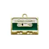 Accesorios para Joyería DIY de Estilo Retro Nostálgico con un Ambiente de los 80 y 90: Bicicleta, Máquina de Coser, Cámara, Colgantes de Esmalte de Aleación