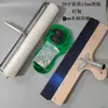 Conjunto de Ferramentas Autonivelantes de Cimento Rolo Desaerador Pincel Rolo de Desaerar Raspador Tinta para Piso Espigões Autonivelantes de Cimento