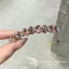 Pinzas para el cabello de pedrería brillante de lujo estilo coreano Dongdaemun Primavera 2026 para mujer, Colección de accesorios para el cabello de la frente