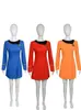Serie Star Trek Ropa Periférica Cos Disfraz de Cosplay de Uniforme de Heroína de la Serie Original de Startrek