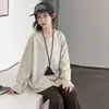 Pantalones casuales para niñas de otoño e invierno 2026 nueva moda estilo coreano sueltos de pierna ancha largos para niñas, estilo transfronterizo moderno