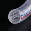 Mangueira composta espiral de arame de aço PVC resistência pressão positiva e negativa resistente ao desgaste sucção óleo partículas de poeira 25mm Uso Industrial