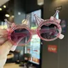 Óculos de Sol Infantis com Laço, Luz Estelar, Fofos Transfronteiriços Super Fofos Armações Lindas para Meninas Princesinha Kuromi