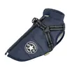Nueva Ropa Transfronteriza para Mascotas Impermeable y Cálida Abrigo de Algodón para Perro Ropa de Esquí para Otoño e Invierno Chaqueta de Algodón Integrada en Pecho y Espalda Venta al por Mayor