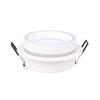 Fábrica de Origem Gx53 Housing de Spot Embutido Circular Emissor Lateral Ultra Fino de Alumínio para Teto para Sala de Estar e Corredor