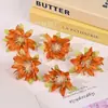 Flor de Loto Simulada Tocado DIY Pasador de Pelo Material para Pasador Flor Artificial de Loto Acompañamiento para Ropa Caja de Regalo con Flores