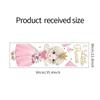 Novo FX-D176 Cartoon Pink Dress Little Princess Children's Room Hallway Parede Comercial Embelezamento Adesivos de Parede Decorativos