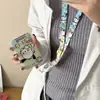 Pacha Perro Lindo Estudiante Insignia de Cuello Retráctil Set de Tarjetas Cuerda Larga Tarjeta de Transporte Yangcheng Tong Tarjeta de Acceso Antiperdida Hebilla de Pulpo
