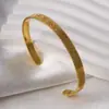 Pulseira de Runas Popular Transfronteiriça 6mm Estilosa de Nicho Versátil Ecológica de Aço Inoxidável Abridora em Forma de C para Homens e Mulheres