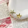 Liga Tulipa Trevo de Quatro Folhas Flor Marca Concha Estrela do Mar Gotejamento de Óleo Exquisito DIY Artesanal Pingente de Lado Único Pingente Joia