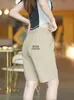 Verano Transpirable Cruzado Hombres Seda de Hielo Secado Rápido Deportivos Modernos Holgados Tallas Grandes Pantalones Cortos de Playa Pantalones Cortos Casuales