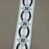 5cm Sencilla Moderna Cinta Jacquard Accesorios Cojín de Sofá Almohada Decoración Borde Ancho Cinta Hanfu Encaje para Cortina