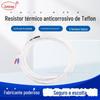 Sensor PT100 de Teflon Resistência Térmica Termopar Tipo K Sonda de Linha de Temperatura à Prova d'Água Anti-corrosão Resistência a Ácidos e Alcalis