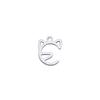 Animal charme de aço inoxidável adequado para fazer jóias Libélula borboleta gato elefante golfinho DIY pulseira acessórios