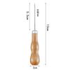 Plástico de color Pin Phylla una variedad de punzón de calabaza simple madera de durazno rojo taladro de posicionamiento taladro punzón de calabaza doble