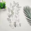 Pegatinas de Mariposa Realistas Huecas Tridimensionales de Nuevo Estilo Transfronterizas Pegatinas de Pared Autoadhesivas Decoración de Fiesta de Gama Alta Papel Tapiz Creativo