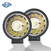 HAIZG Luz de trabajo LED redonda para coche nuevo 99W33 luces intermitentes foco luz para vehículo todoterreno Luz de ingeniería