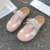 Tamancos Birkenstock Estilo Plataforma Grossa para Mulheres, Novo Modelo Verão 2026, Sapatos de Treino Alemães Sem Costas, Sandálias Slip-On Brancas