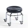 Taburete pequeño con ruedas, taburete bajo, taburete de rodaje silencioso, taburete para caminar para niños, taburete de manicura, taburete de pedicura, taburete para cambiarse de zapatos, herramienta para el cuidado infantil