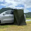 Barraca de chuveiro externa para viagem autônoma, tenda de troca individual de abertura rápida ao lado do carro, vestiário dobrável para exterior