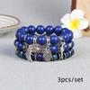 Pulsera Popular Retro Étnica Europea y Americana de Múltiples Capas con Colgante de Ala de Palma y Borla, Pulsera Personalizada y a la Moda