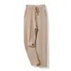 Novo Estilo Outono e Inverno 2026 Calça Casual de Tricô 100% Caxemira para Homens, Cor Sólida com Bolsos, Calça Reta com Costura Central