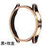 Adequado para Capa Protetora de Relógio Samsung Galaxy Watch4/5/6/7 Geração, Capa de PC Oca Eletrodepositada em Duas Cores