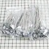 [Weike] fabricantes pavio de vela com padrão de linha trançado apertado personalizado diferentes especificações pavio de cera de soja DIY feito à mão