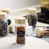 En stock transfronterizo tarro cuadrado de 4 oz para almacenamiento de condimentos, chile en polvo, pimienta molida, botella rellenable, sal para barbacoa, botella de especias