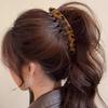 Pasador de plátano retro coreano para mujer 2024 Nuevo elegante clip horizontal para fijar el cabello de atrás Pasador de plátano