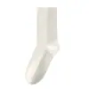 Calcetines de algodón puro para maternidad de mujer Zhuji, calcetines holgados de color liso antibacterianos y resistentes al olor para otoño, venta al por mayor desde la fábrica de origen, adecuados para Birkenstock