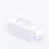 Caixa de reciclagem de pó de dupla camada para nail art, portátil, recipiente para pó solto, espelho mágico, recipiente para pó de infiltração, caixa de reciclagem de pó