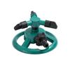 Chassi redondo plástico jardim 360 graus automático rotativo três garfos aspersor aspersor irrigação de gramado aspersor atacado