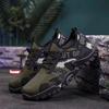 Zapatos de vadeo, Zapatos de senderismo para exteriores, Zapatos deportivos cómodos y transpirables para hombre, Zuecos, Suelas blandas, Zapatos casuales de camuflaje para hombre al por mayor