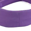 Europa y Estados Unidos banda para el pelo de yoga de color sólido elástico transfronterizo diadema deportiva con logotipo diadema de seda de leche venta al por mayor