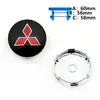 Adecuado para Cubierta Central de Cubo Modificada Mitsubishi de 60 mm 030 Protección Base Tapa de Rueda