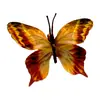 Cabeza de Flor de Mariposa de Goma Suave de Plástico, Decoración del Hogar con Flores Artificiales, Arreglo de Boda, Adornos al por Mayor, Decoración de Mesa para Exteriores
