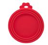 Promoção Quente da Amazon Tampa de Silicone para Lata de Petisco Conservação Tampa Seladora para Comida de Cachorro e Gato Tampa de Silicone Três em Um para Lata