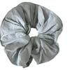Scrunchie de Color Sólido para Mujer con un Acabado de Alta Gama, Liga para el Cabello Grande Estilo Francés, Versátil Sujetador de Cola de Caballo de Tela con un Diseño Floral