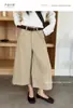 Pantalones Vaqueros Lavados de Longitud Media T-PLATFORM 2026 Otoño Temprano para Mujer, Pantalones Cropped Vintage Curvos de Pierna Ancha 58108