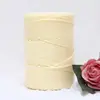 Fio de Seda Gelada, Fio de Cânhamo de Gelo Leve de Tubo Grosso, Fio Oco, Fio de Cânhamo de Gelo para Tricô à Mão, Chapéus de Crochê, Ganchos de Almofada, Fio para Bolsa Fabricante
