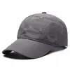 Nueva gorra ligera y fina repelente al agua de secado rápido para primavera y verano, visera solar para hombre y mujer, gorra de béisbol con letra bordada, transfronteriza