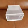 Caja de Zapatos con Doble Marco, Caja de Zapatos Transparente Extra Gruesa, Caja de Almacenamiento Apilable, Caja de Zapatos de Plástico a Prueba de Polvo y Humedad al por Mayor