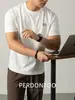 Camiseta Refrigerante Antibacteriana de Fibra de Bambú 5A Manga Corta para Hombre Verano 2026 Camisa Ligera Transpirable Impresa en 3D de Gama Alta