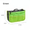 Bolsa interior multifuncional, Tamaño 27*9*16 cm, bolsa con cremallera de doble capa en el interior, conveniente para viajar, bolsa compartimentada de gran capacidad