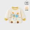 Sudaderas para Niños y Niñas, Ropa de Bebé, Camisetas Lindas de Dibujos Animados de Manga Larga con Botones en el Hombro para Niños, Ropa de Otoño e Invierno