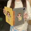 Funda INS con estampado de estrella hawaiana, adecuada para tabletas iPad de 10ª/11ª generación, mini 7/6, diseño lindo, también cabe en Air 11