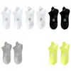 Meias Esportivas Masculinas Finas de Verão, Meias de Algodão Menta, Absorventes de Suor, Malha Respirável, Meias Curtas Antiderrapantes Esportivas para Jovens