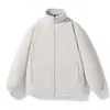Jaqueta de lã cardigã de inverno, jaqueta externa de comércio exterior transfronteiriço, camada interna de roupa de trabalho, casaco de lã, feito sob medida