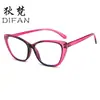 Nuevas Gafas de Lectura Estilo Retro Coreano Ojo de Gato Anti Luz Azul para Mujer Gafas de Lectura de Alta Definición para Personas Mayores Gafas de Lectura de Moda Venta al por Mayor